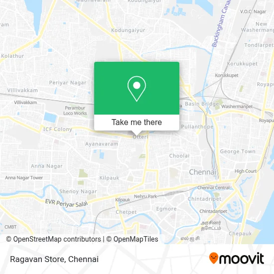 Ragavan Store map