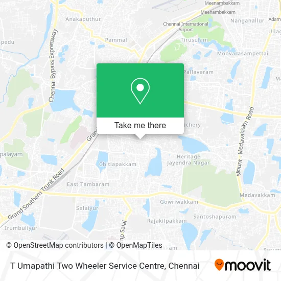 T Umapathi Two Wheeler Service Centre map
