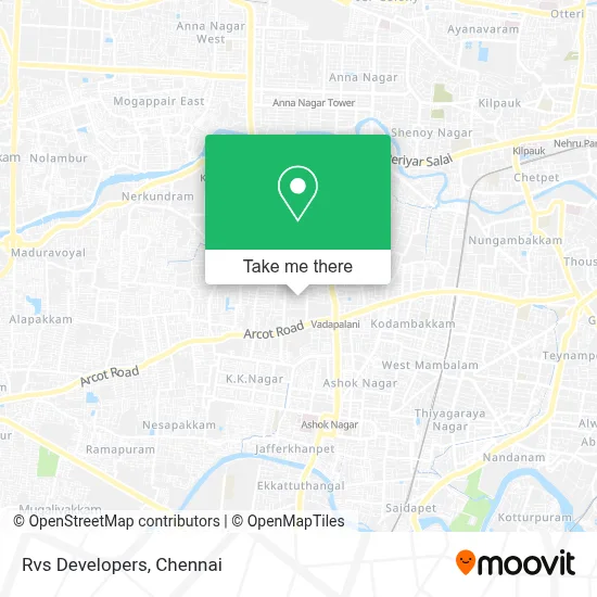 Rvs Developers map