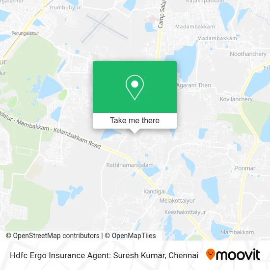Hdfc Ergo Insurance Agent: Suresh Kumar map