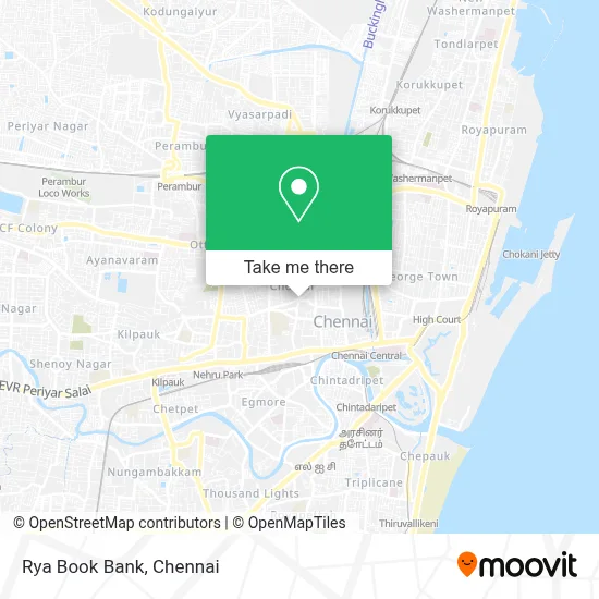 Rya Book Bank map