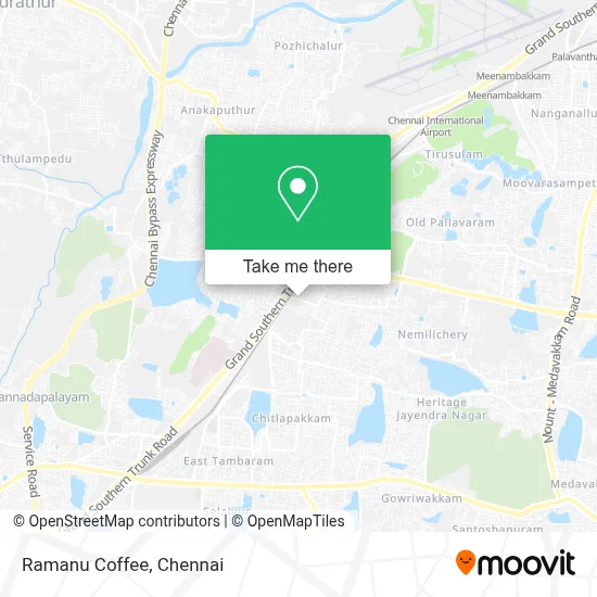 Ramanu Coffee map