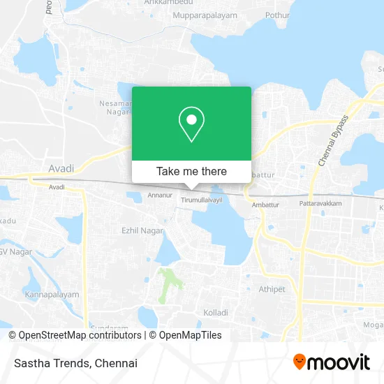 Sastha Trends map