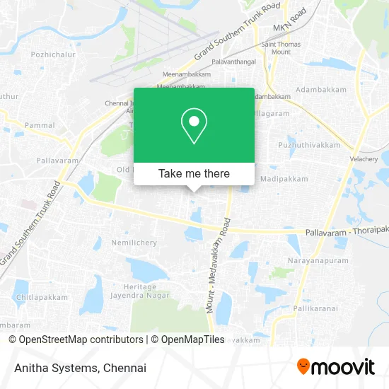 Anitha Systems map