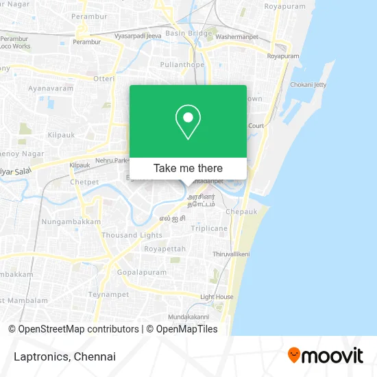 Laptronics map