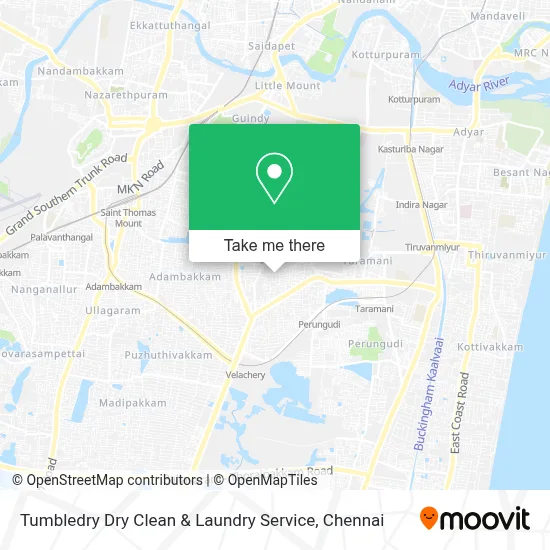 Tumbledry Dry Clean & Laundry Service map