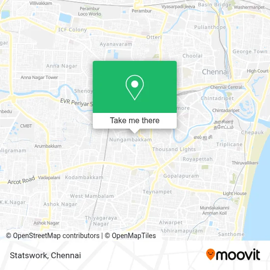 Statswork map