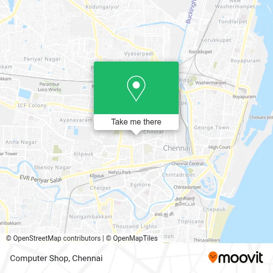 Computer Shop map