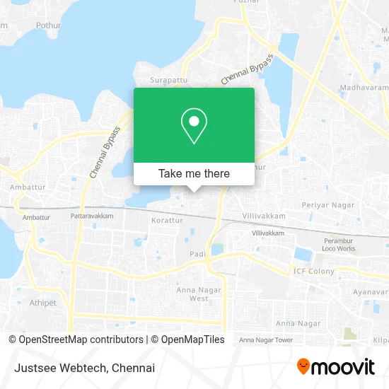 Justsee Webtech map