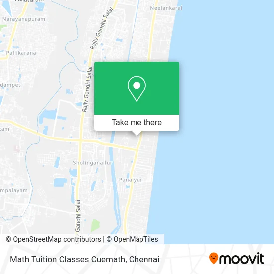Math Tuition Classes Cuemath map