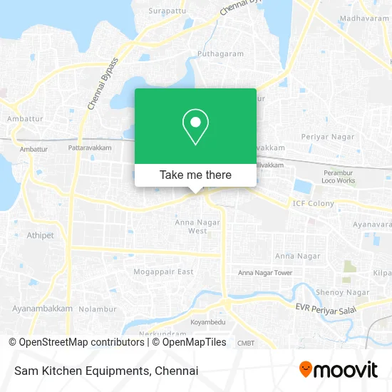 Sam Kitchen Equipments map