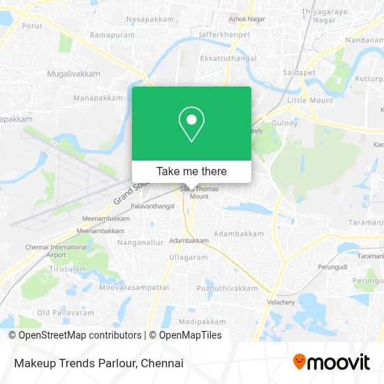 Makeup Trends Parlour map