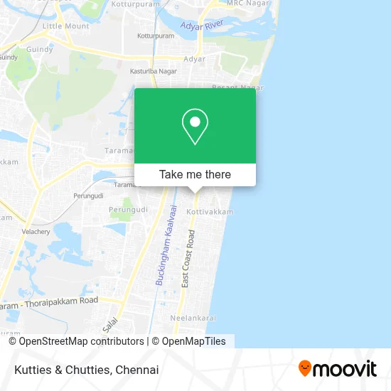 Kutties & Chutties map