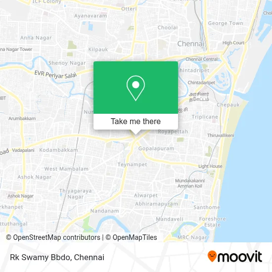 Rk Swamy Bbdo map