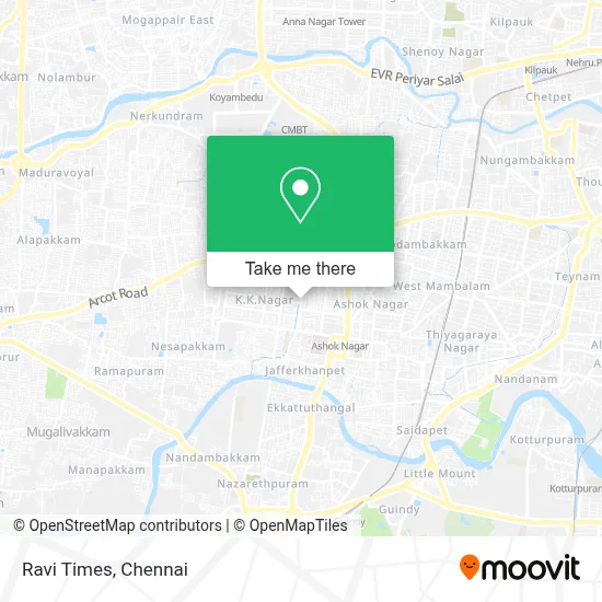 Ravi Times map