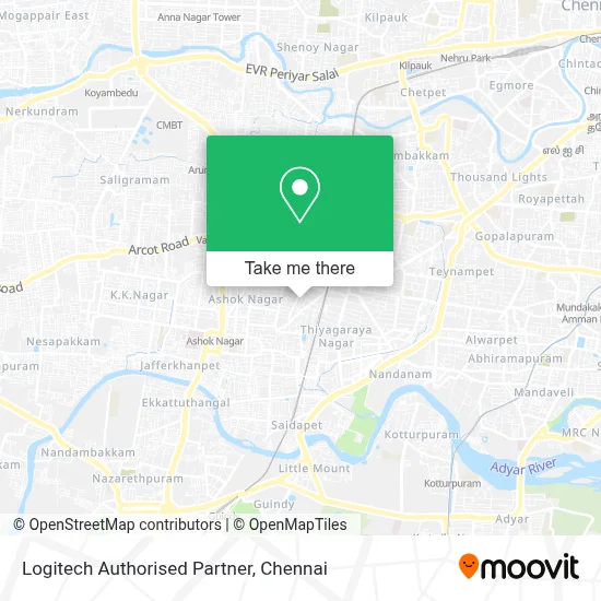 Logitech Authorised Partner map