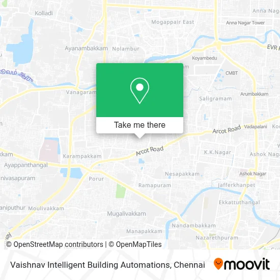 Vaishnav Intelligent Building Automations map