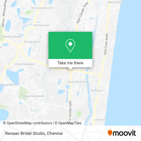 Renaav Bridal Studio map