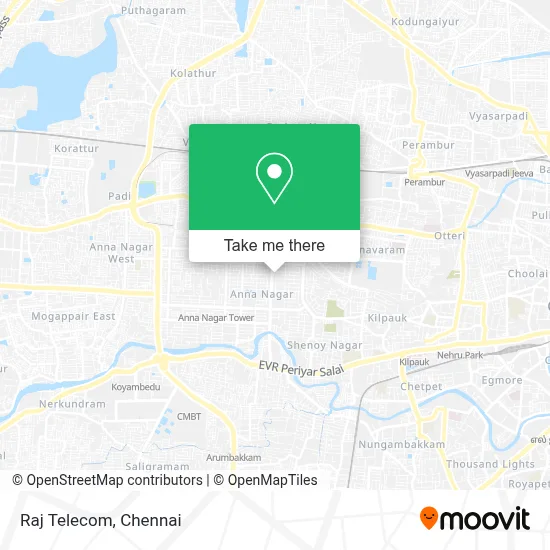 Raj Telecom map