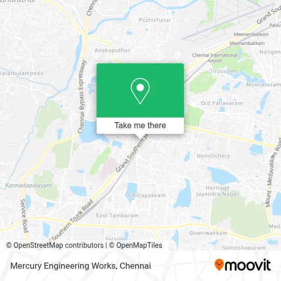 Mercury Engineering Works map