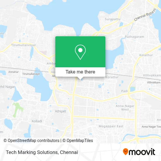 Tech Marking Solutions map