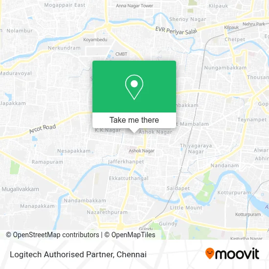 Logitech Authorised Partner map