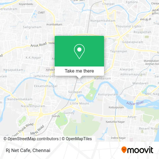 Rj Net Cafe map