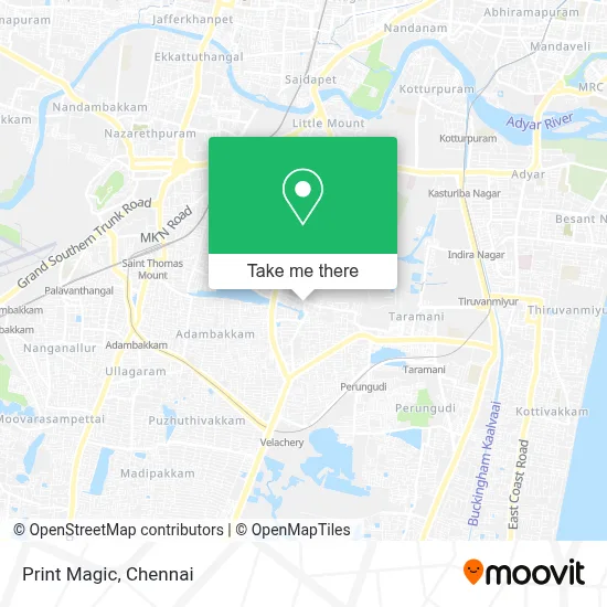Print Magic map