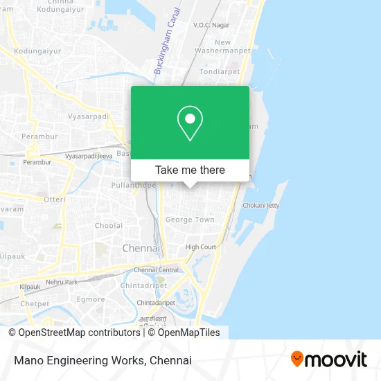 Mano Engineering Works map