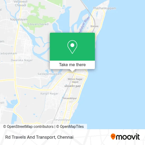 Rd Travels And Transport map