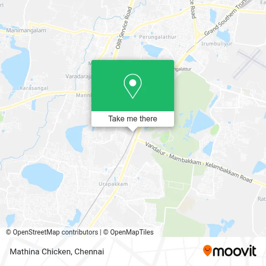 Mathina Chicken map