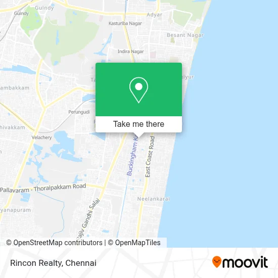 Rincon Realty map