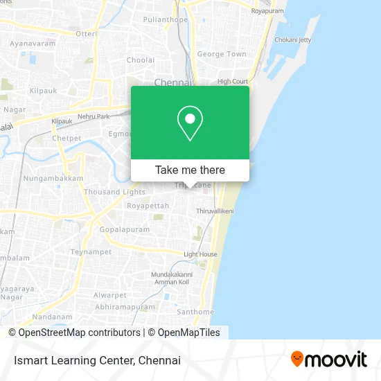 Ismart Learning Center map