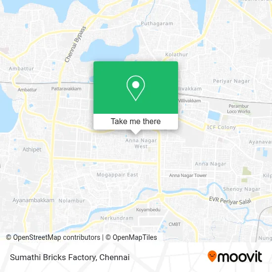 Sumathi Bricks Factory map