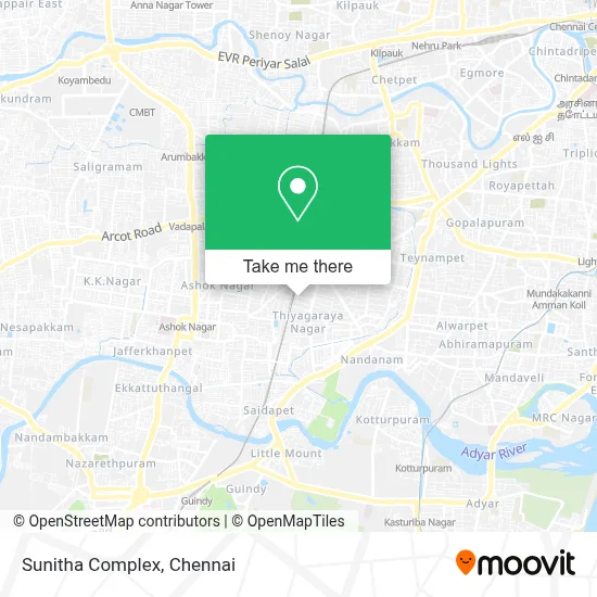 Sunitha Complex map