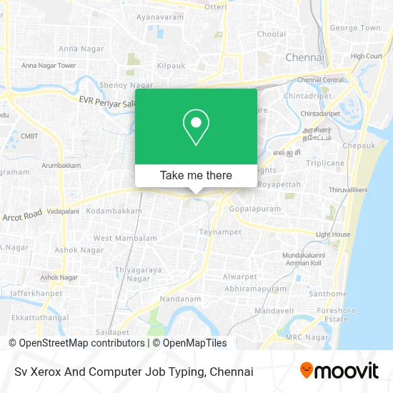 Sv Xerox And Computer Job Typing map