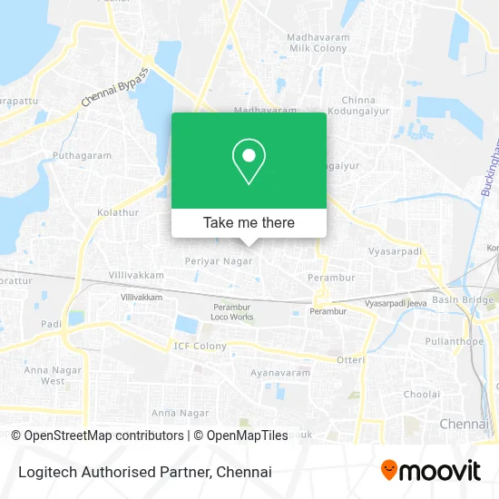 Logitech Authorised Partner map