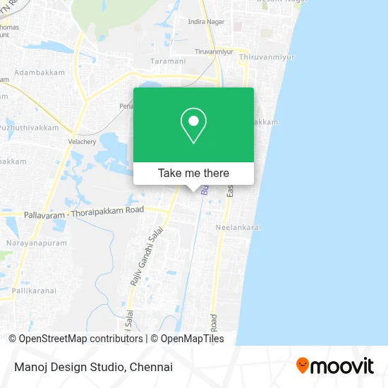 Manoj Design Studio map