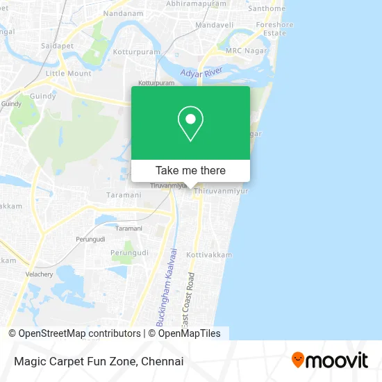 Magic Carpet Fun Zone map