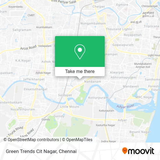 Green Trends Cit Nagar map