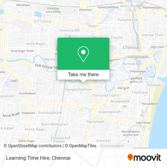 Learning Time Hire map