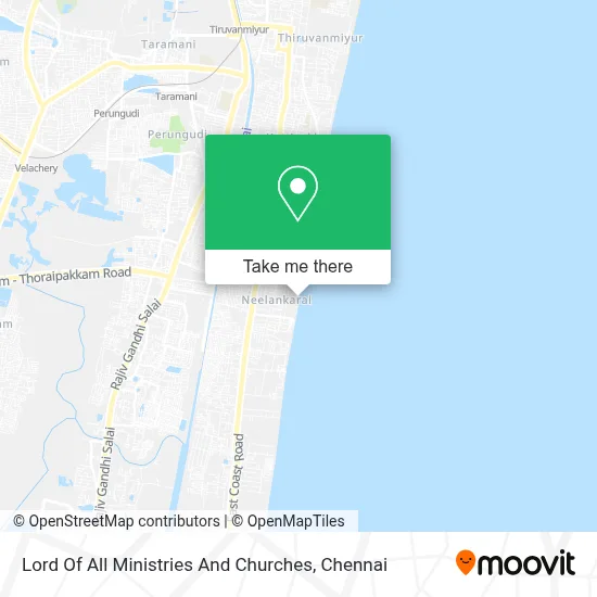 Lord Of All Ministries And Churches map