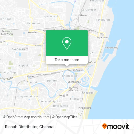 Rishab Distributor map
