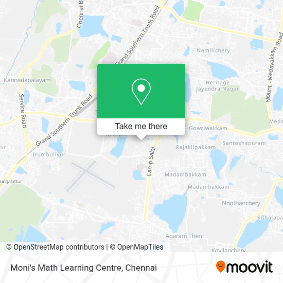 Moni's Math Learning Centre map