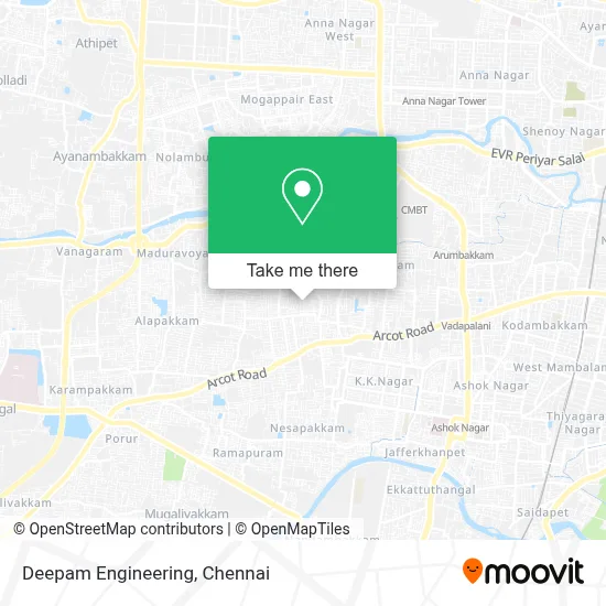Deepam Engineering map