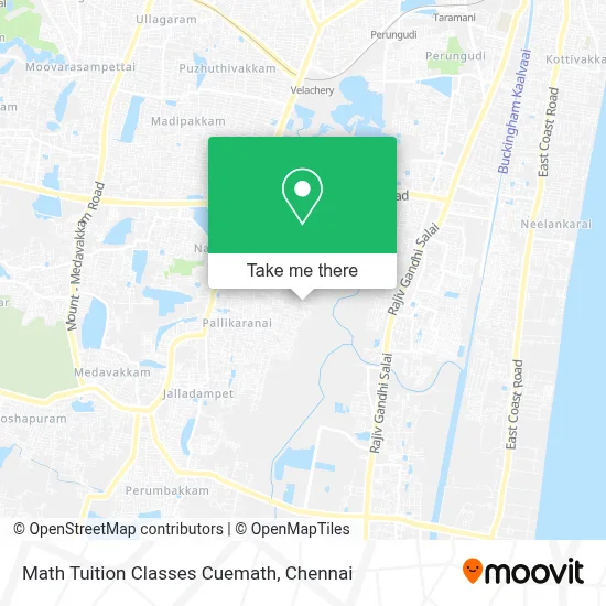 Math Tuition Classes Cuemath map