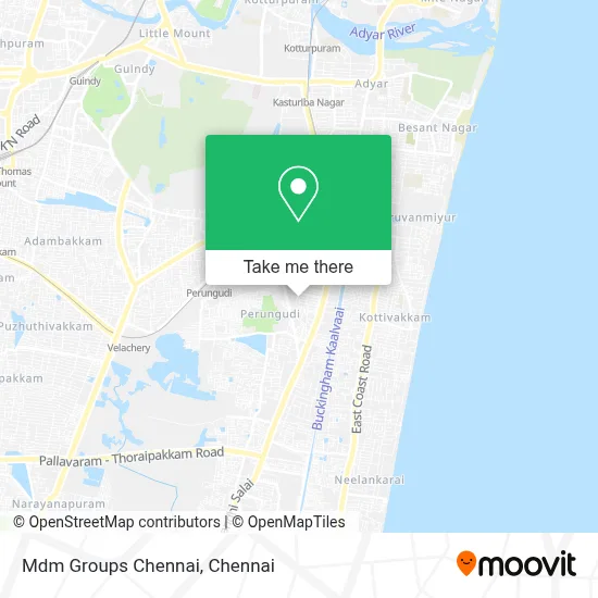 Mdm Groups Chennai map
