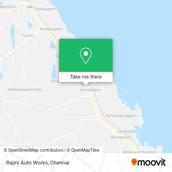 Rajini Auto Works map