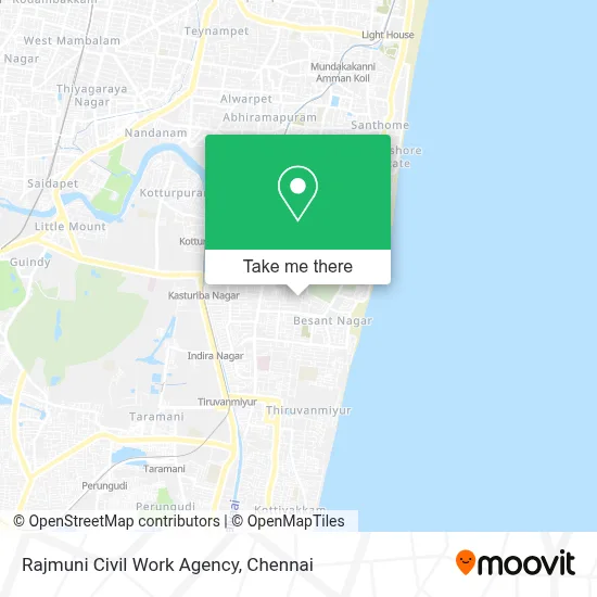 Rajmuni Civil Work Agency map