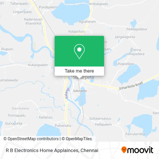 R B Electronics  Home Applainces map
